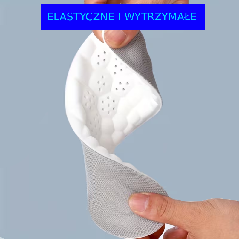 KOMFORTOWE WKŁADKI DO BUTÓW ODCIĄŻAJĄCE STOPY